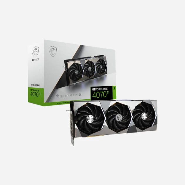 MSI GeForce RTX 4070 Ti SUPRIM X 12G Distributions in Dubai, UAE