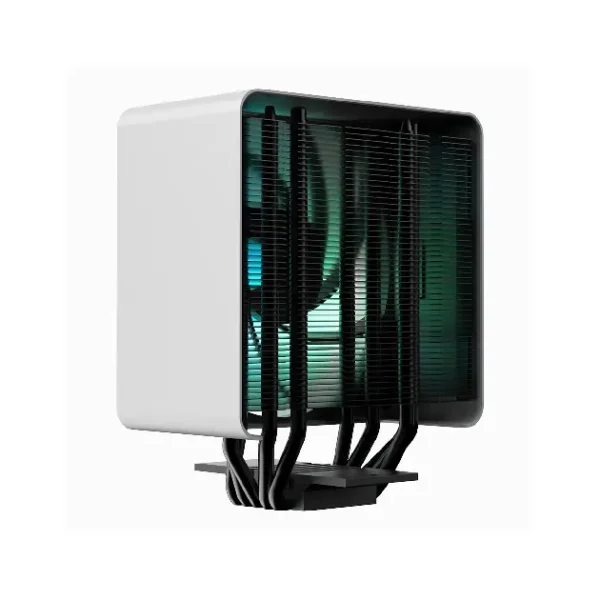 AP1-V Powerful 5-heatpipe air cooler with aluminum frame - Image 3