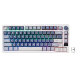 M75 75% Wireless Gaming Keyboard （Black & Blue Color）