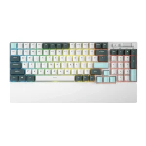 RK96 Wireless Hot-Swappable RGB Keyboard, Camp Green