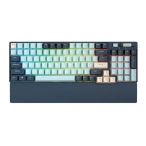 RK96 Wireless Hot-Swappable RGB Keyboard, Forest Blue