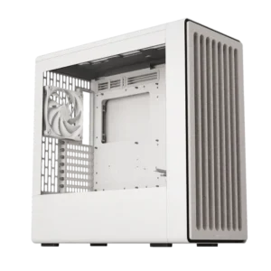 HAVN BF 360 Flow Gaming PC Case – White High Airflow ATX Mid Tower