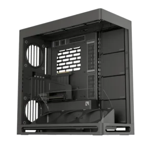 HAVN HS 420 VGPU Edition Gaming PC Case – Black Mid Tower with Vertical GPU Support